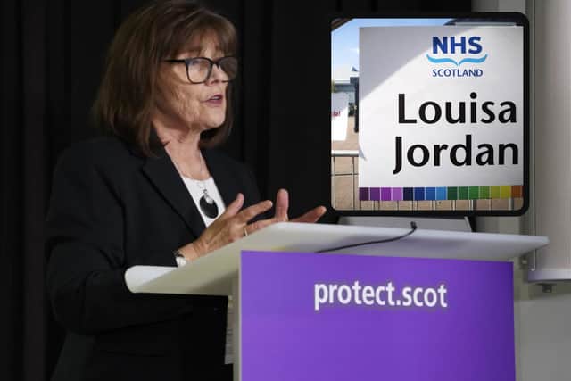 Jeane Freeman has tweeted a response to criticism about the cost of keeping the NHS Louisa Jordan open.