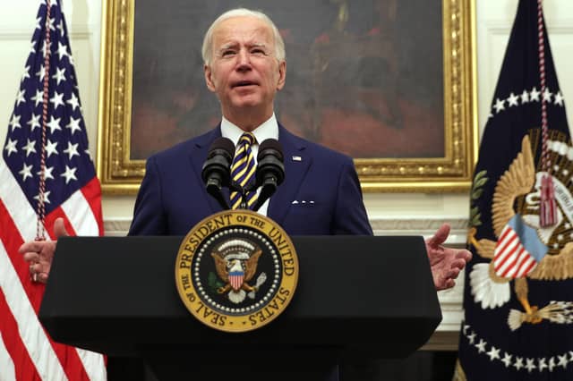 President Joe Biden. (Photo by Alex Wong/Getty Images)