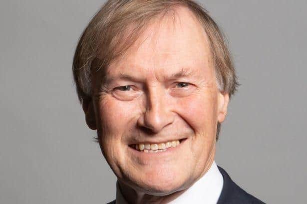 Stabbed to death: Sir David Amess