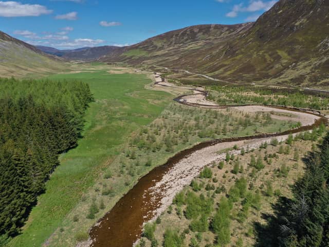 An upper tributary of the River Dee