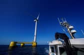 Scotland is ideally placed for floating wind turbine schemes (Picture: Miguel Riopa/AFP via Getty Images)