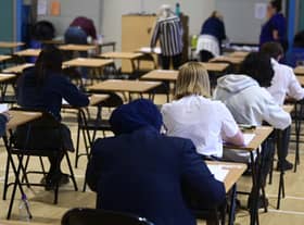 Pupils across Scotland will find out their exam results on Tuesday. Picture: John Devlin