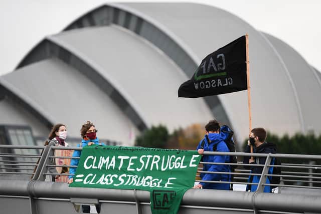 The COP26 summit is being held in November at Glasgow's SEC campus. Picture: Jeff J Mitchell/Getty