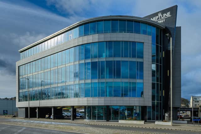 The Grade A office building – let in its entirety to a subsidiary of Neptune Energy Group, the exploration and production company – has been sold by a limited partnership managed by Tritax to Glade Capital. Picture: Neil Gordon