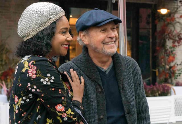 Tiffany Haddish and Billy Crystal star in Here Today. Picture: Cara Howe