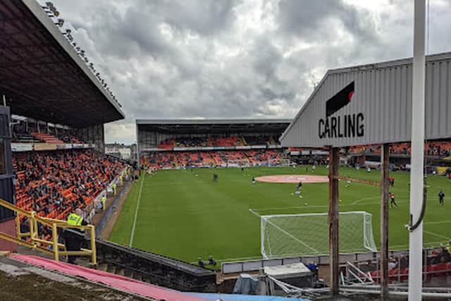 Tannadice Park in Dundee. Pic: Google Maps.