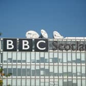 BBC Scotland office in Glasgow. Picture: John Devlin