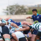 Co-captain Ben Afshar scored two tries in Scotland's win. Credit: Antony Munge/World Rugby