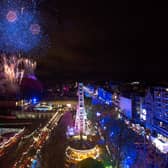 Around 30,000 revellers are expected to flock to Edinburgh city centre for the return of the city's Hogmanay festival. Picture: David Cheskin