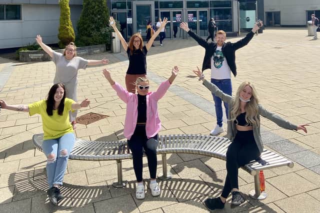 New and returning students are being welcomed at South Lanarkshire College.