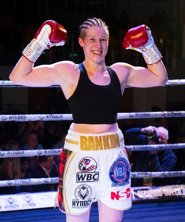 Hannah Rankin is to fight Savannah Marshall for the vacant WBO middleweight world title. Picture: Craig Foy/SNS