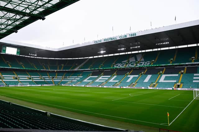 There will be no Hearts fans at Celtic Park on Sunday. (Photo by Rob Casey / SNS Group)