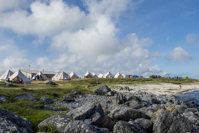 This month's Tiree Music Festival had to be called off at the eleventh-hour in the face of high winds. Picture: Alan Peebles