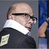 Harry Hill, left, and Mark Thomas, right, will be taking part in this year's Shedinburgh Festival Fringe.