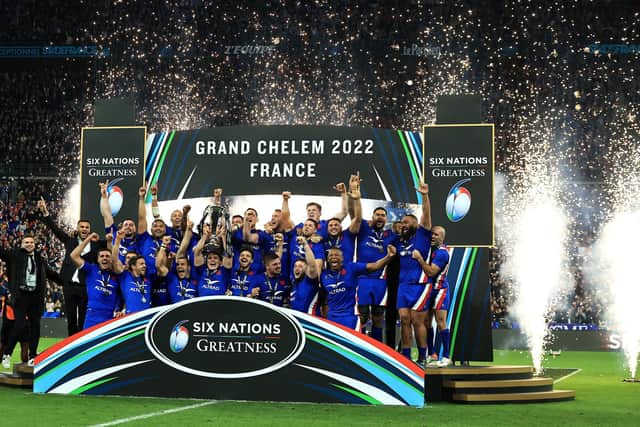 France won the Six Nations last year.