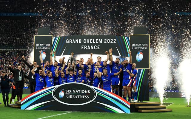France won the Six Nations last year.