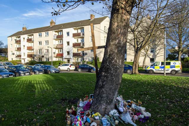 Tributes have been pouring in following the death of a two-year-old boy in Muirhouse.