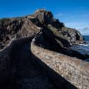 Gaztelugatxe island, near the Spanish Basque city of Bermeo, on the coast of Biscay.