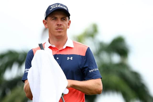 Sticky conditons proved challenging for Grant Forrest and his fellow competitors in last week's Singapore Classic at Laguna National Golf Resort Club. Picture: Yong Teck Lim/Getty Images.
