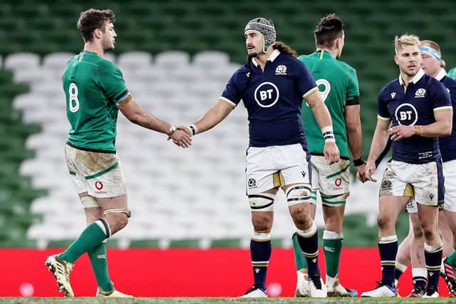 Blair Cowan won his first Scotland in almost five years. Picture: Laszlo Geczo/INPHO/Shutterstock