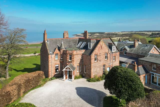 The Seahouse overlooks the beautiful sands of Gullane Beach