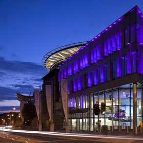 Edinburgh International Conference Centre is the usual base of the Edinburgh TV Festival.