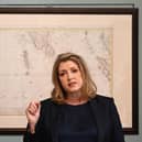 Penny Mordaunt speaks during an event to launch her campaign to be the next leader of the Conservative Party  (Photo by Leon Neal/Getty Images)