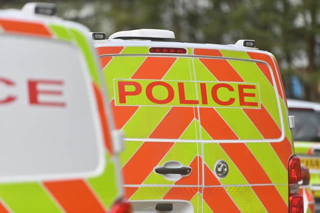 Police Scotland announced the arrest this afternoon. Pic: Steve Leath