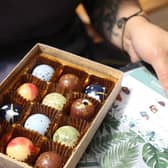 The signature collection, pictured, (available year round) features the Coconut and Lime bonbon, and the Mother’s Day collection features the Caramelised Coconut bonbon and will make an appearance this Mother's Day.