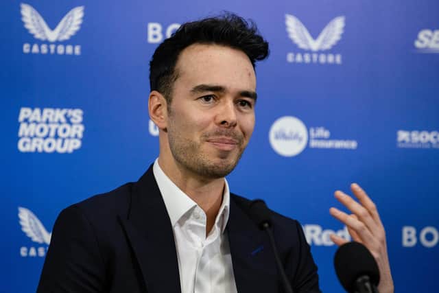 James Bisgrove took on his role as Rangers CEO this summer.
