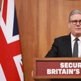 Prime Minister Sir Keir Starmer holds a press conference on immigration at Downing Street (Picture: Ian Vogler - WPA Pool/Getty Images)