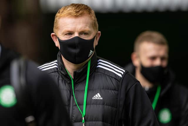 Celtic manager Neil Lennon believes  Motherwell coach Maurice Ross should have watched his mouth when calling out the Scottish champions on radio for their performance in the 2-0  loss to Rangers (Photo by Craig Williamson / SNS Group)