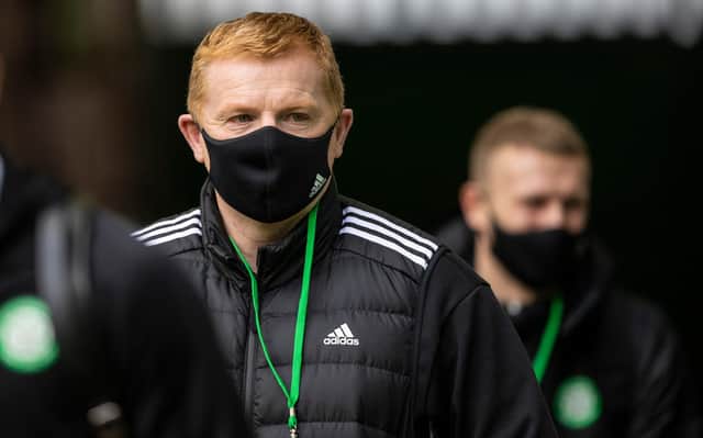 Celtic manager Neil Lennon believes Motherwell coach Maurice Ross should have watched his mouth when calling out the Scottish champions on radio for their performance in the 2-0 loss to Rangers (Photo by Craig Williamson / SNS Group)
