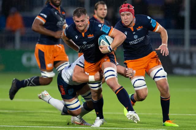 Edinburgh and Scotland back-row Magnus Bradbury.