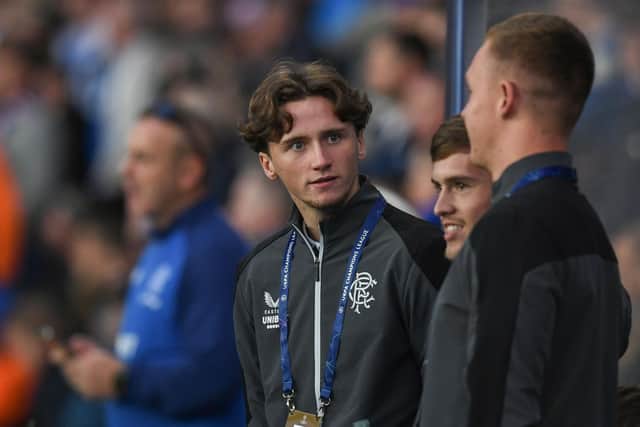 Rangers' Alex Lowry has stepped up his recovery from injury. (Photo by Craig Foy / SNS Group)