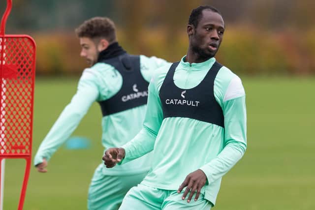 Momodou Bojang will be leaving Hibs early after an underwhelming loan spell.