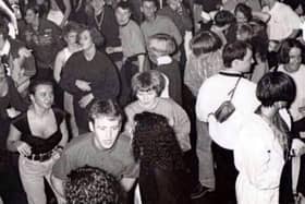 The rave has landed: When around 5,000 ravers packed the terminal building at Prestwick Airport with it claimed the parties helped to fund the building of the airport rail link to Glasgow. PIC: Ricky McGowan/Streetrave.