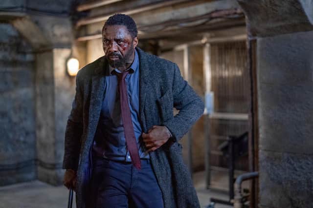 Idris Elba in Luther: The Fallen Sun.