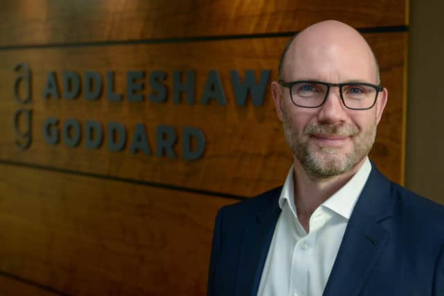 Alan Shanks is the new head of Scotland at Addleshaw Goddard. Picture: Renzo Mazzolini