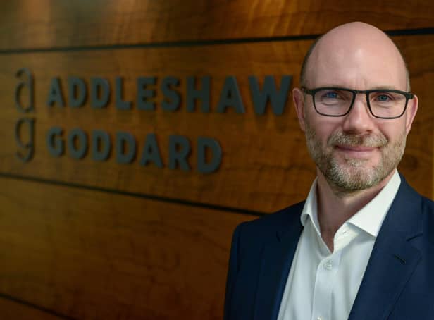 Alan Shanks is the new head of Scotland at Addleshaw Goddard. Picture: Renzo Mazzolini