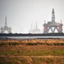 Oil rigs stacked up in the Cromarty Firth during a previous price slump (Picture: Jeff J Mitchell/Getty Images)