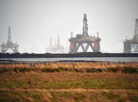 Oil rigs stacked up in the Cromarty Firth during a previous price slump (Picture: Jeff J Mitchell/Getty Images)