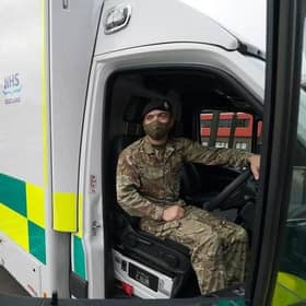 Army personnel had already been called upon to help the Scottish Ambulance Service and is now helping two health boards.