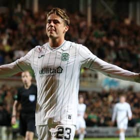 Scott Allan could be on the move from Hibs if a team offering first-team football comes in for the midfielder.  (Photo by Alan Harvey / SNS Group)