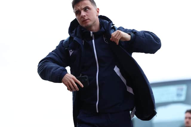 Eamonn Brophy has joined Falkirk on a deal until the end of the season (Photo by Ross MacDonald / SNS Group)