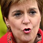First Minister Nicola Sturgeon warned last night that any attempt by Westminster to legally block a referendum would be a powerful argument for independence. Picture: Jeff J Mitchell/Getty