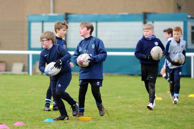 Taking part in sport at a young age helps to form habits that could save your life in later years (Picture: Michael Gillen)