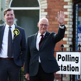 Angus and Perthshire Glens MP Dave Doogan, seen with First Minister John Swinney, is understood to be seeking election an MSP (Picture: Jeff J Mitchell/Getty Images)
