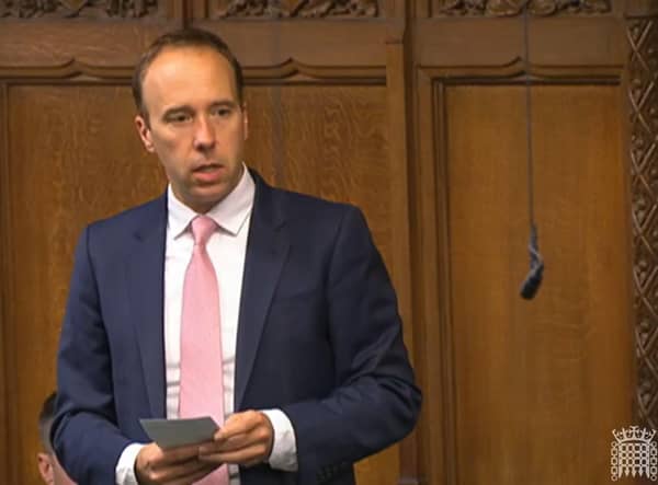 Matt Hancock is to stand down at the next election.