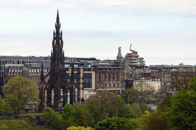 Edinburgh ranked fourth highest with a 24 per cent jump in interest in acquiring office space. Picture: Ian Georgeson.